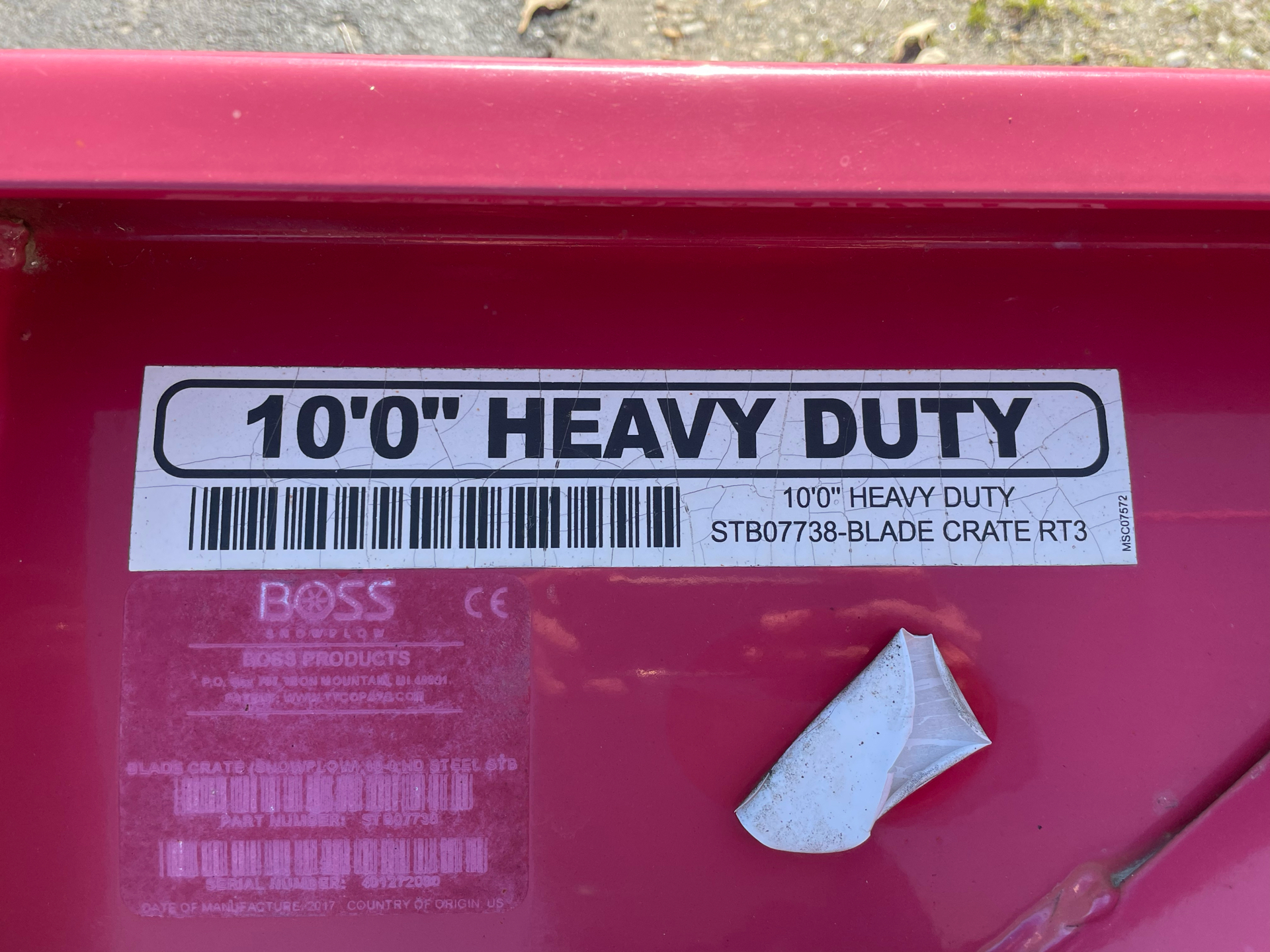 2017 Boss 10' Heavy Duty in Newfield, New Jersey - Photo 3