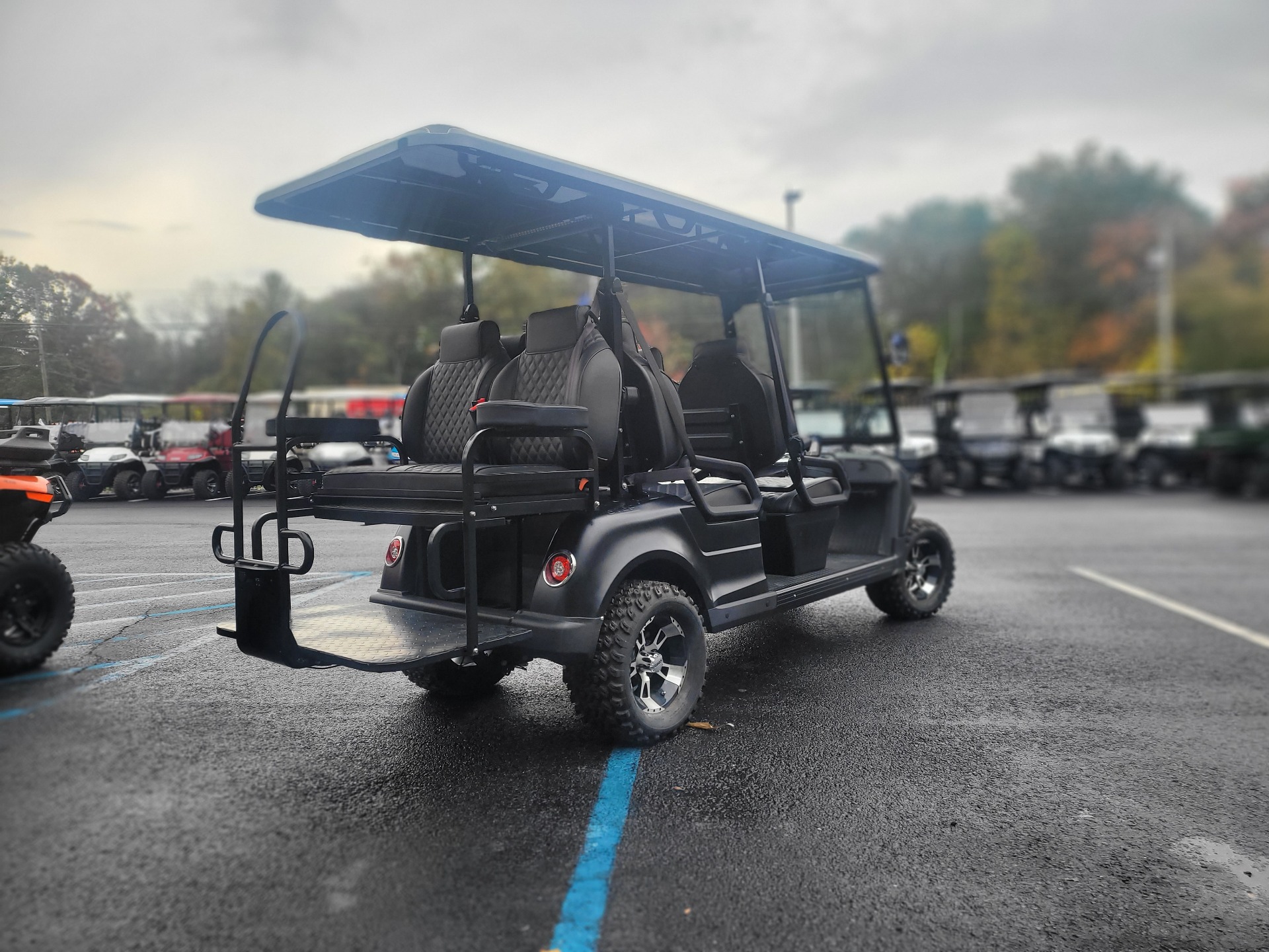 2023 Epic Carts E60 Matte Black in Newfield, New Jersey - Photo 3