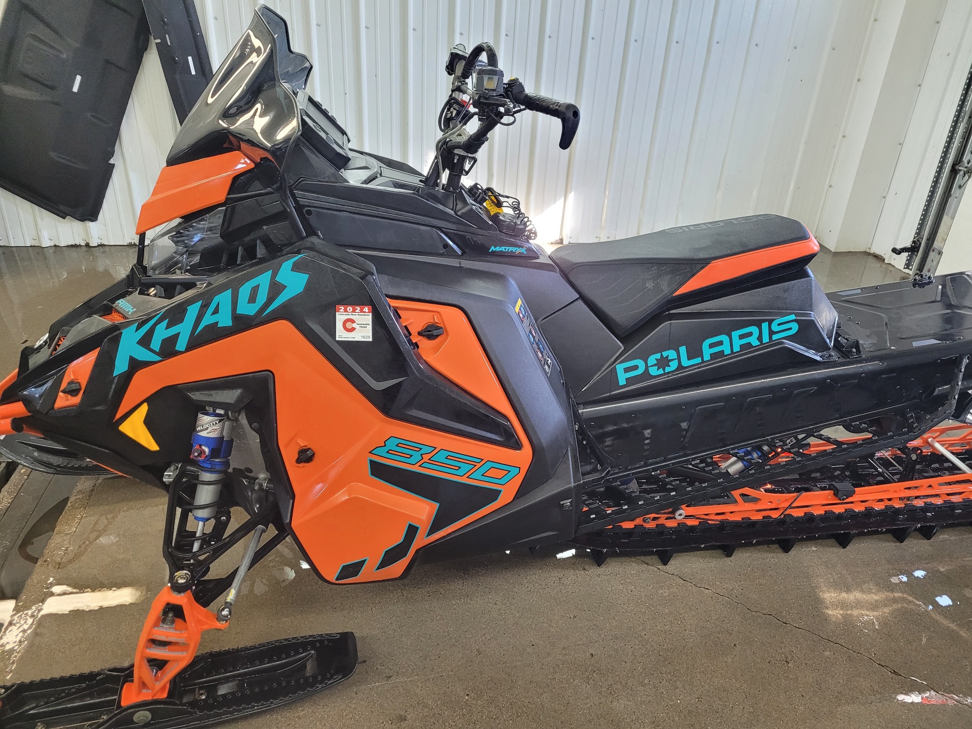 2022 Polaris 850 RMK KHAOS Matryx Slash 165 2.75 in. SC in Hankinson, North Dakota - Photo 3