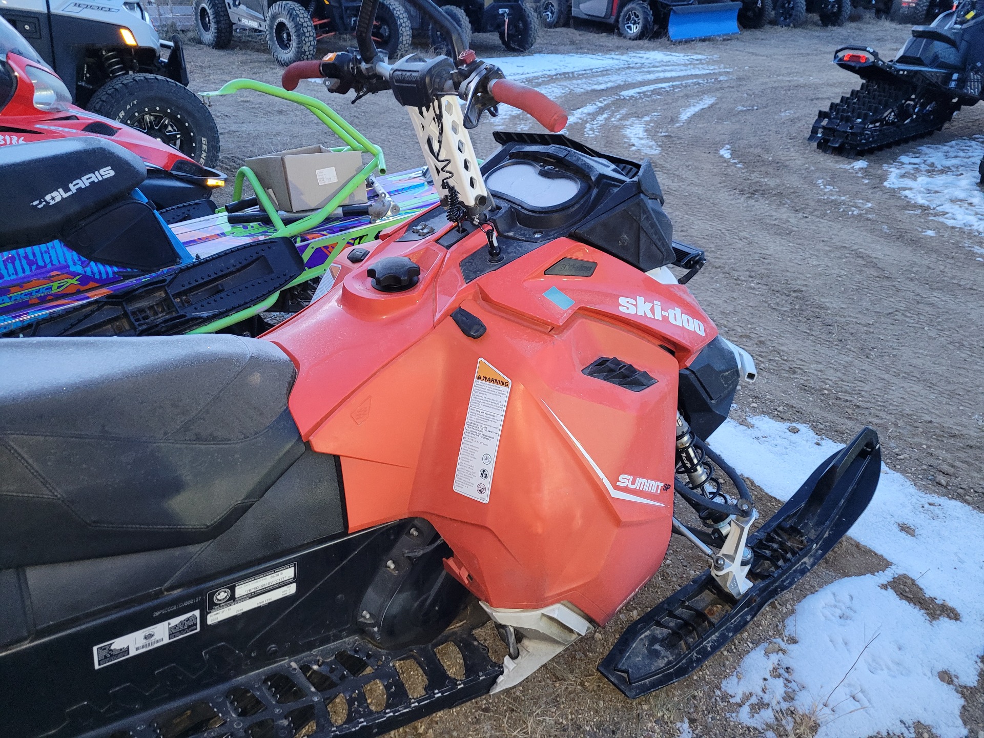 2016 Ski-Doo Summit SP T3 154 800R E-TEC, PowderMax 3.0" in Hankinson, North Dakota - Photo 3