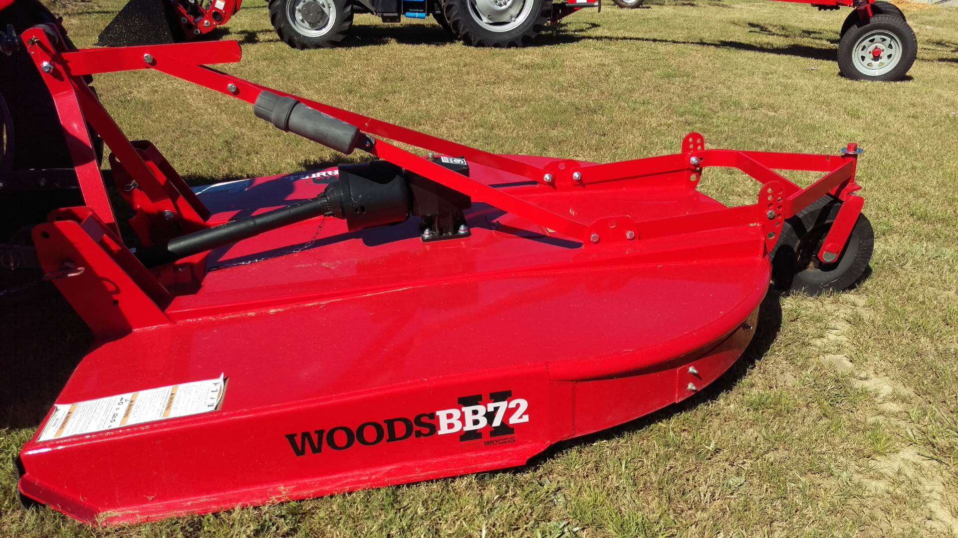 2017 Woods Bb72x Mower Implements Hazlehurst Georgia