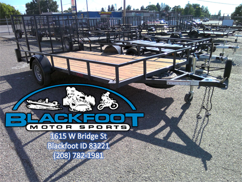 2023 VOYAGER TRAILER Echo Advantage 7x14 Wood Deck in Blackfoot, Idaho - Photo 1