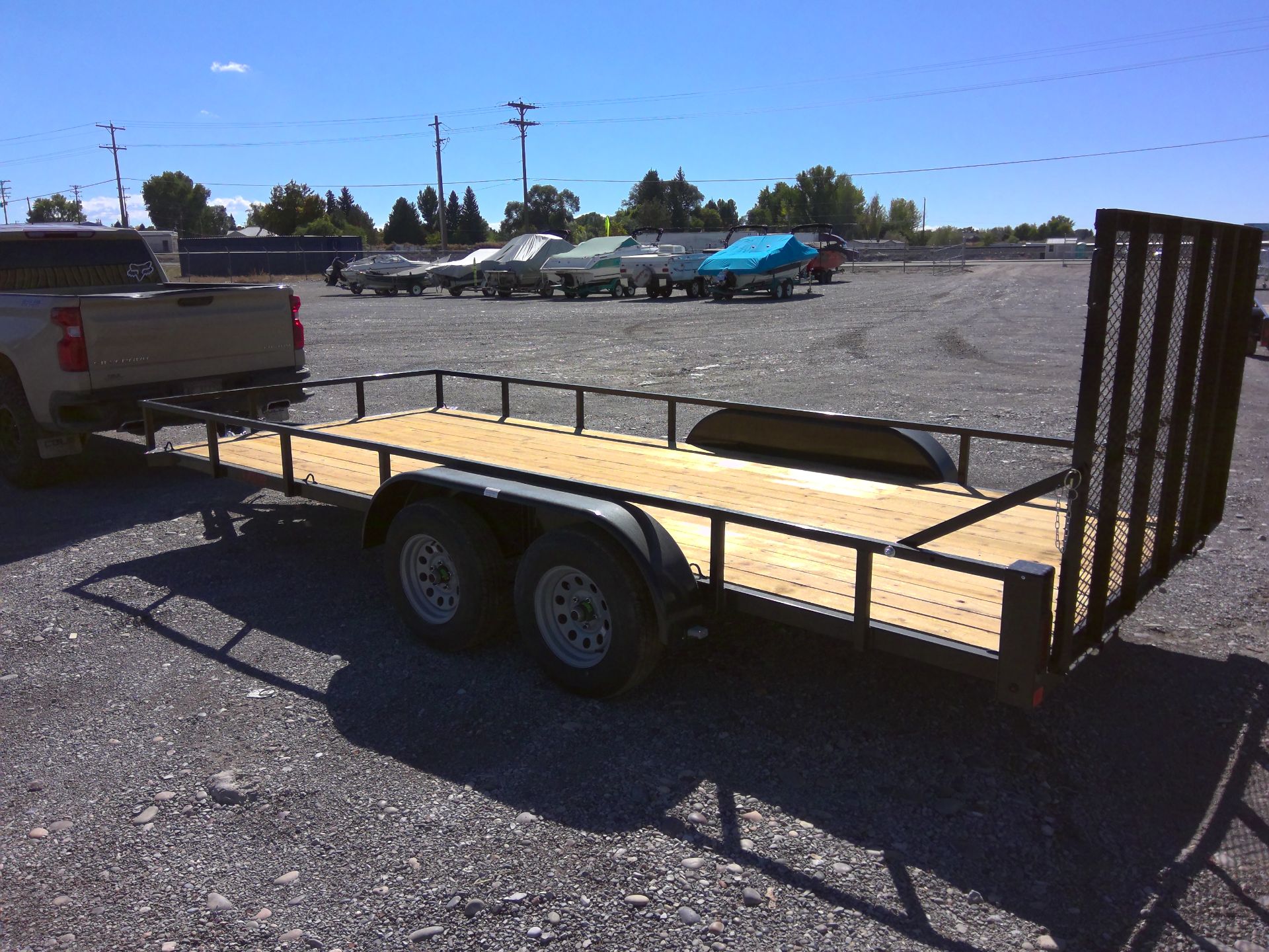 2024 VOYAGER TRAILER Echo Advantage 7X17 Wood Deck Tandem Axel in Blackfoot, Idaho - Photo 3