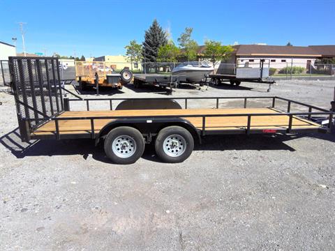 2024 VOYAGER TRAILER Echo Advantage 7X17 Wood Deck Tandem Axel in Blackfoot, Idaho - Photo 6