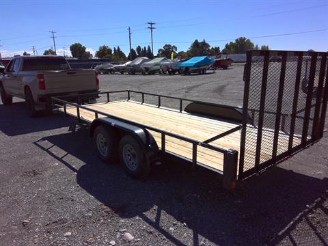 2024 VOYAGER TRAILER Echo Advantage 7X17 Wood Deck Tandem Axel in Blackfoot, Idaho - Photo 3