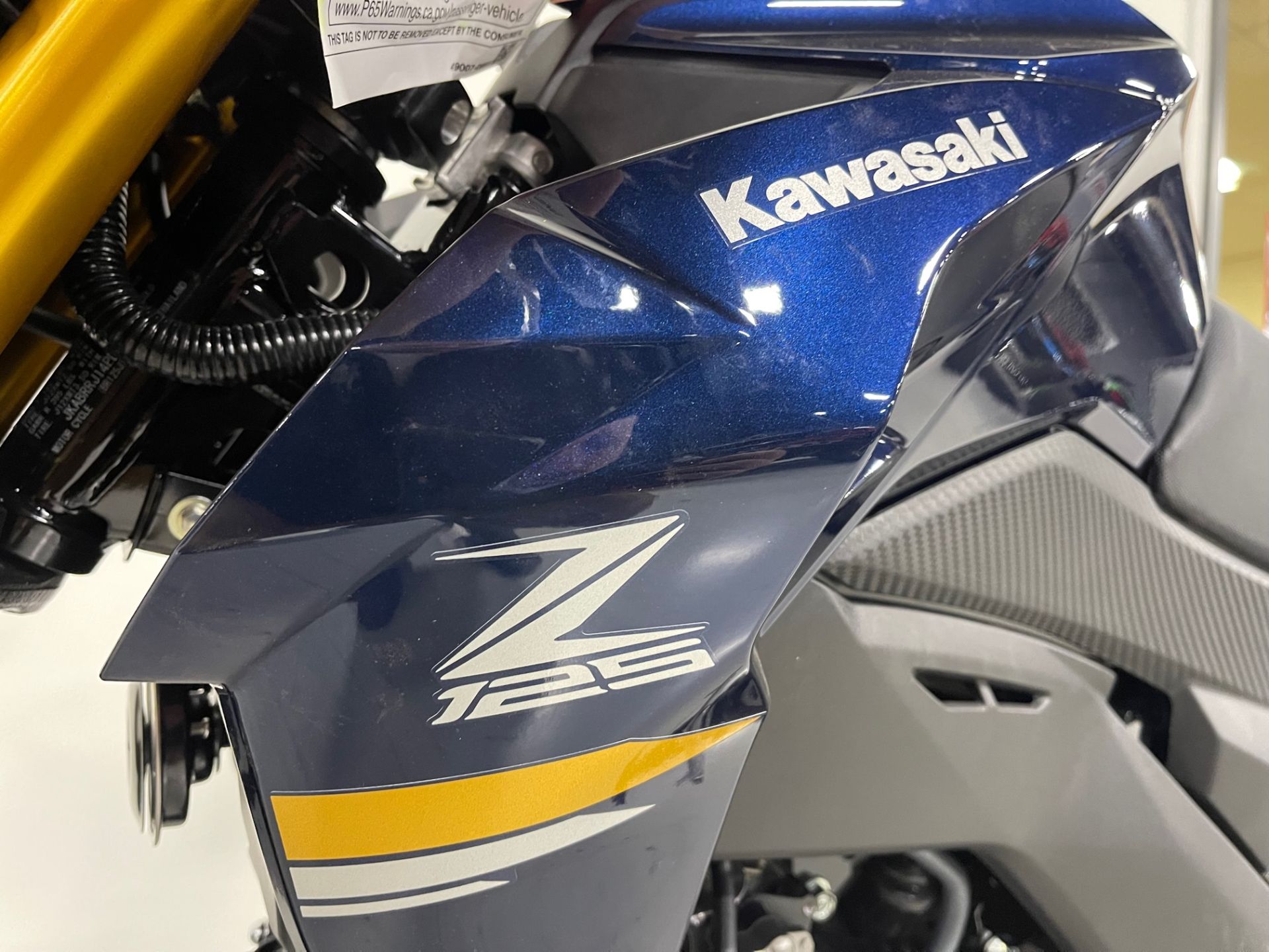 2023 Kawasaki Z125 Pro in Brilliant, Ohio - Photo 10