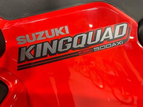 2022 Suzuki KingQuad 500AXi Power Steering in Brilliant, Ohio - Photo 4