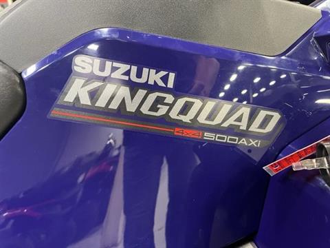 2023 Suzuki KingQuad 500AXi Power Steering in Brilliant, Ohio - Photo 3