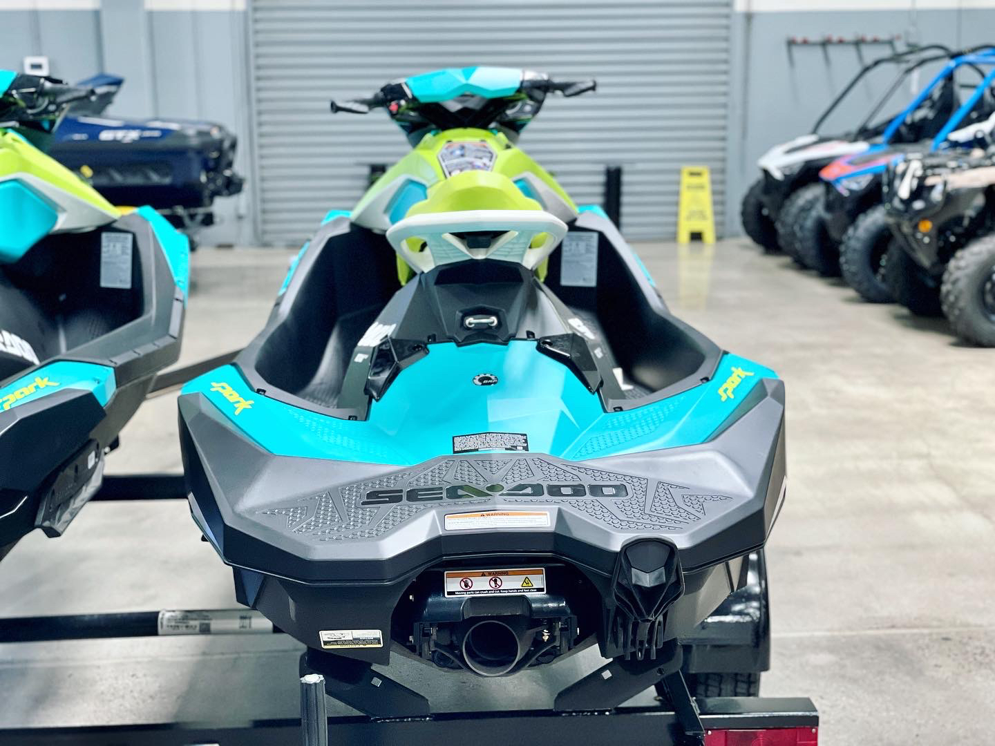 2022 Sea-Doo Spark 3up 90 hp iBR, Convenience Package + Sound System in Corona, California - Photo 3