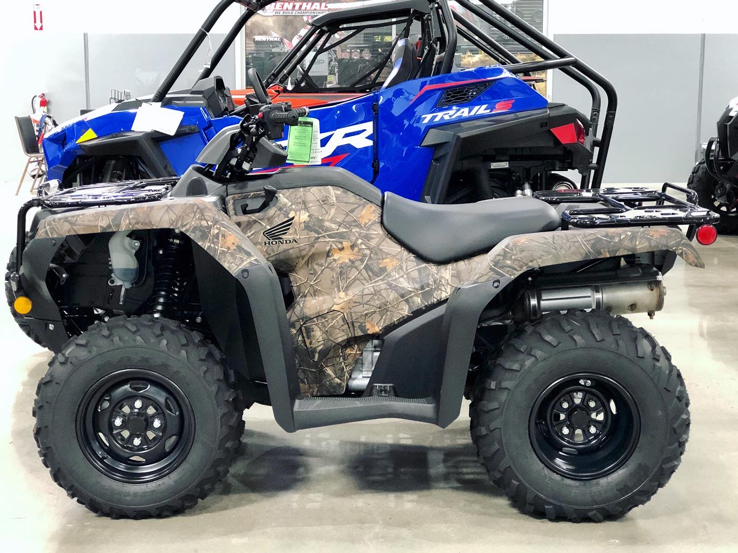 New Honda Fourtrax Rancher 4x4 Es Honda Phantom Camo Atvs In Corona Ca N A