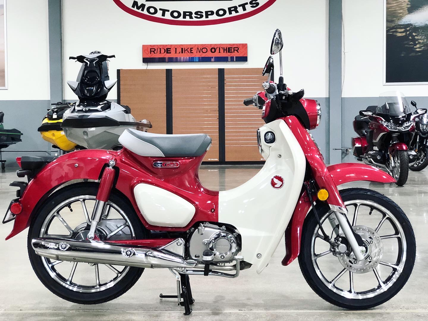 New 21 Honda Super Cub C125 Abs Pearl Nebula Red Motorcycles In Corona Ca N A