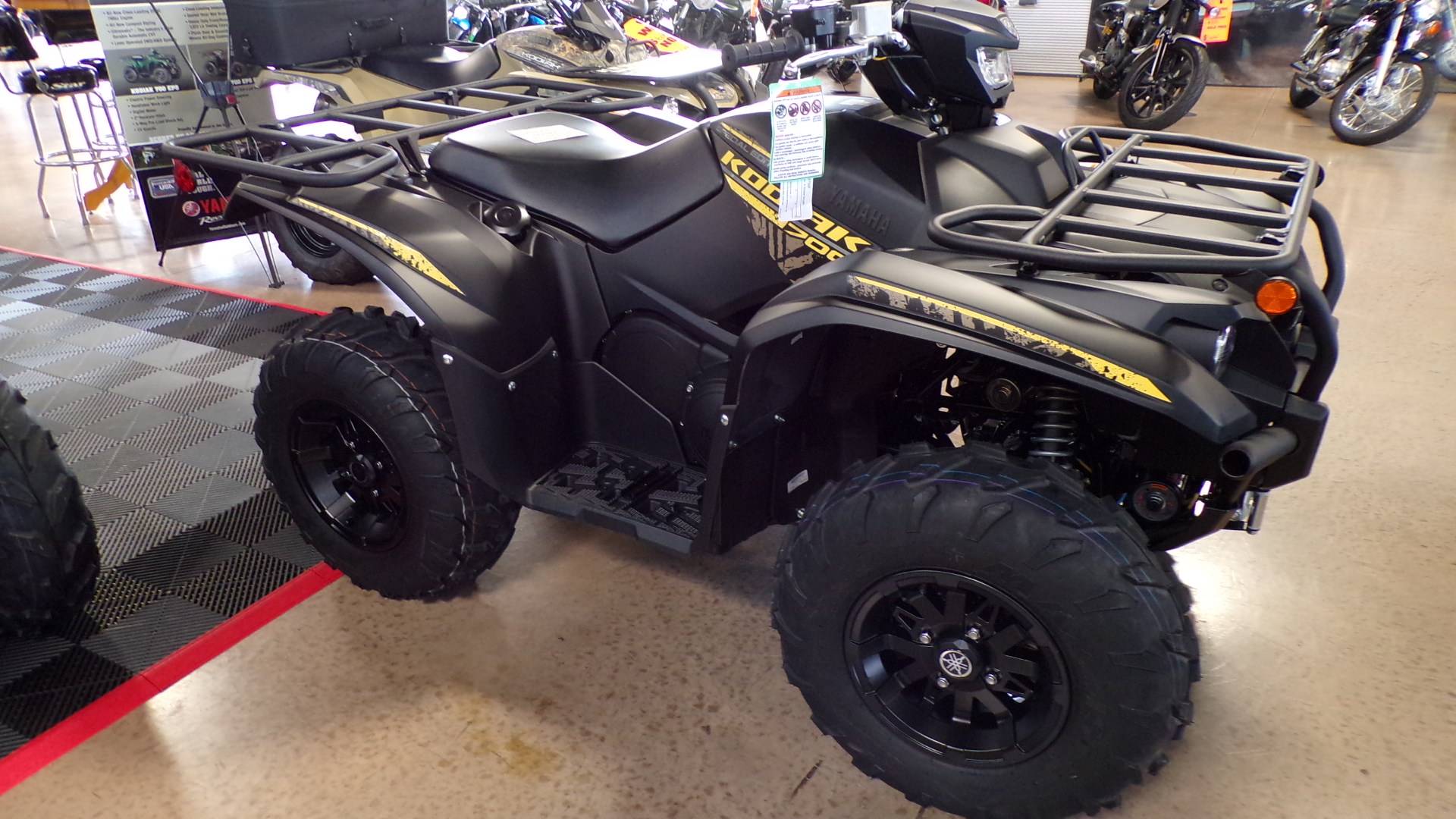 New 2020 Yamaha Kodiak 700 Eps Se Tactical Black Atvs In Manheim