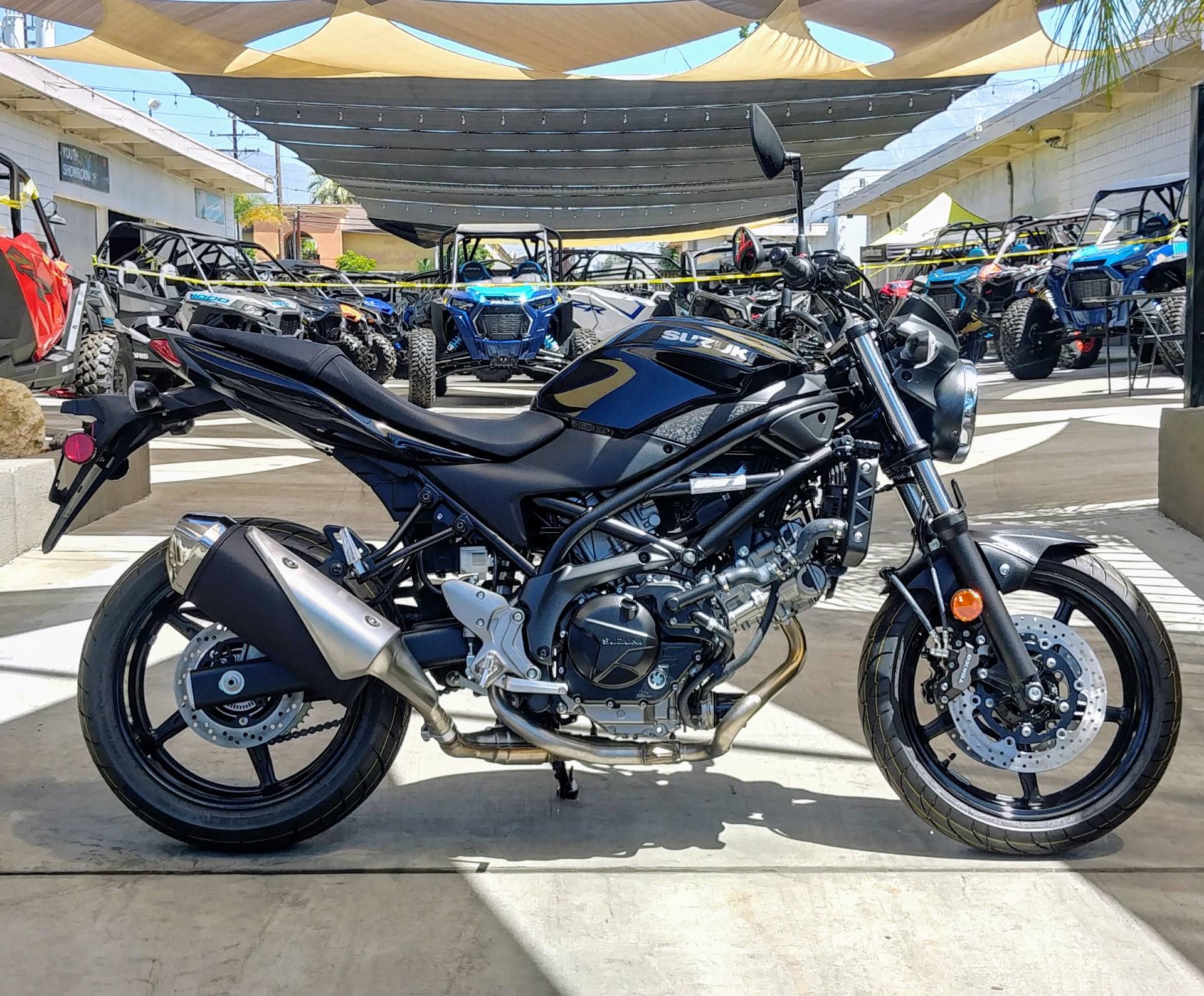 sv650 helmet lock