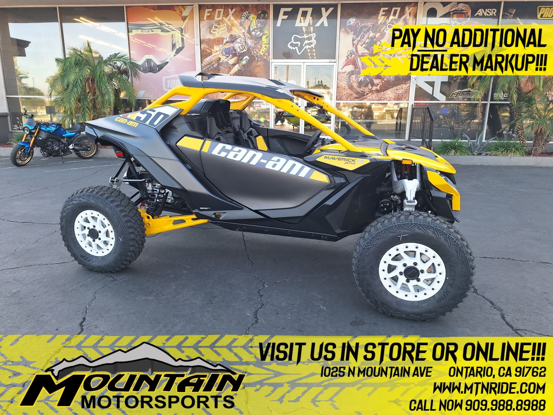 2024 Can-Am Maverick R X RS with Smart-Shox in Ontario, California - Photo 1