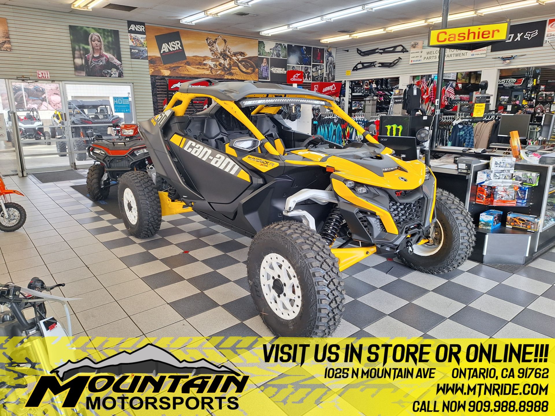 2024 Can-Am Maverick R X RS with Smart-Shox in Ontario, California - Photo 1