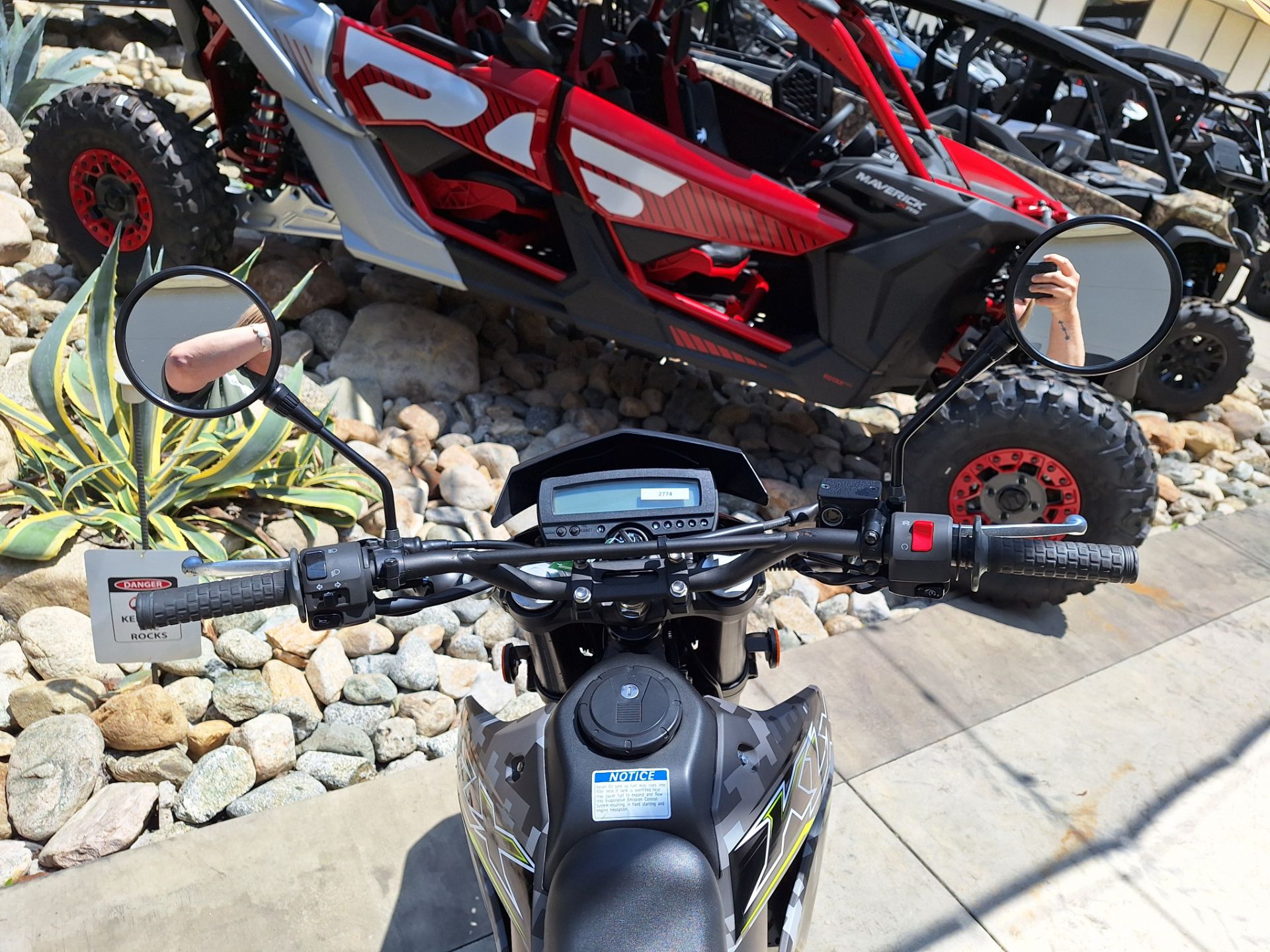 2019 Kawasaki KLX 250 Camo in Ontario, California - Photo 15