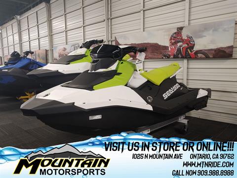 2023 Sea-Doo Spark 3up 90 hp iBR + Sound System Convenience Package Plus in Ontario, California - Photo 1