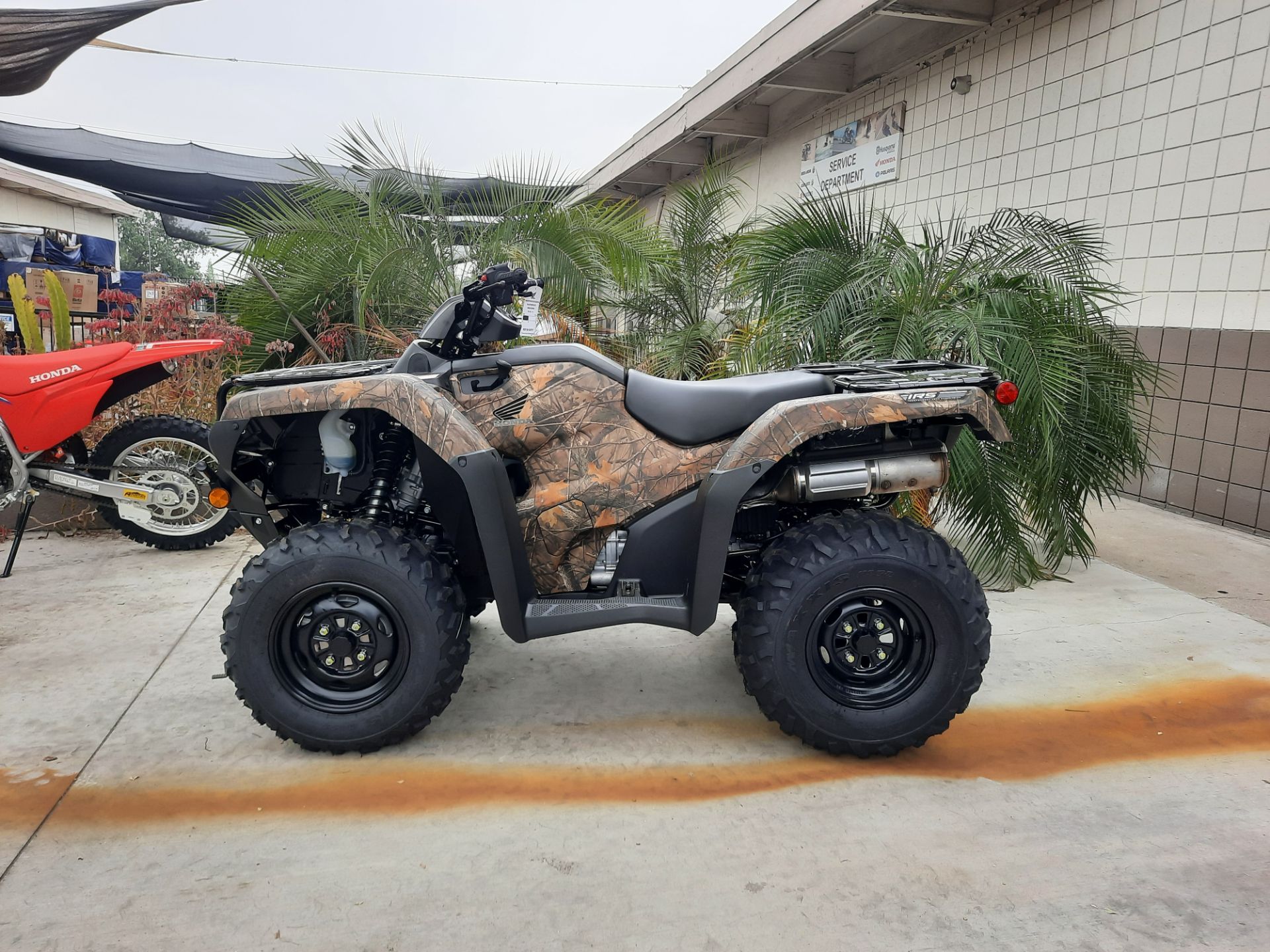 2022 Honda FourTrax Rancher 4x4 Automatic DCT IRS EPS in Ontario, California - Photo 2