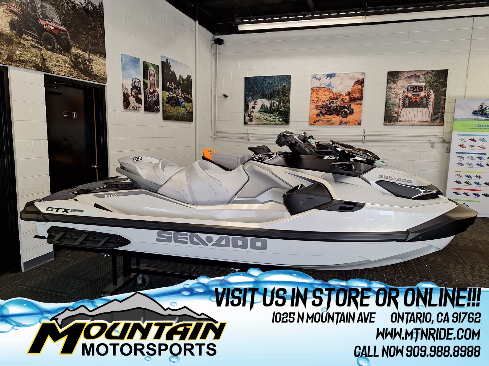 New 2024 SeaDoo GTX Limited 300 + iDF Tech Package Watercraft in