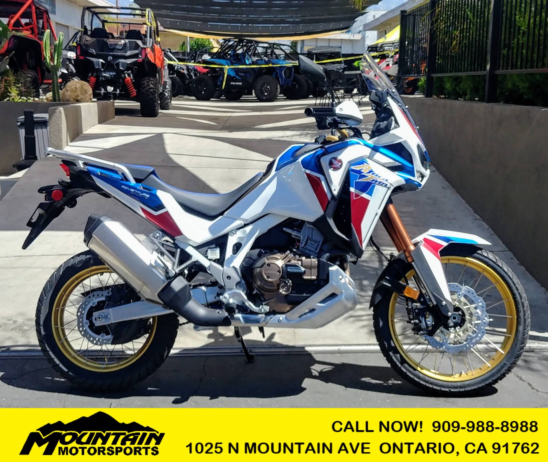 New Honda Africa Twin Adventure Sports Es Dct Motorcycles In Ontario Ca Ho064 Pearl Glare White Blue