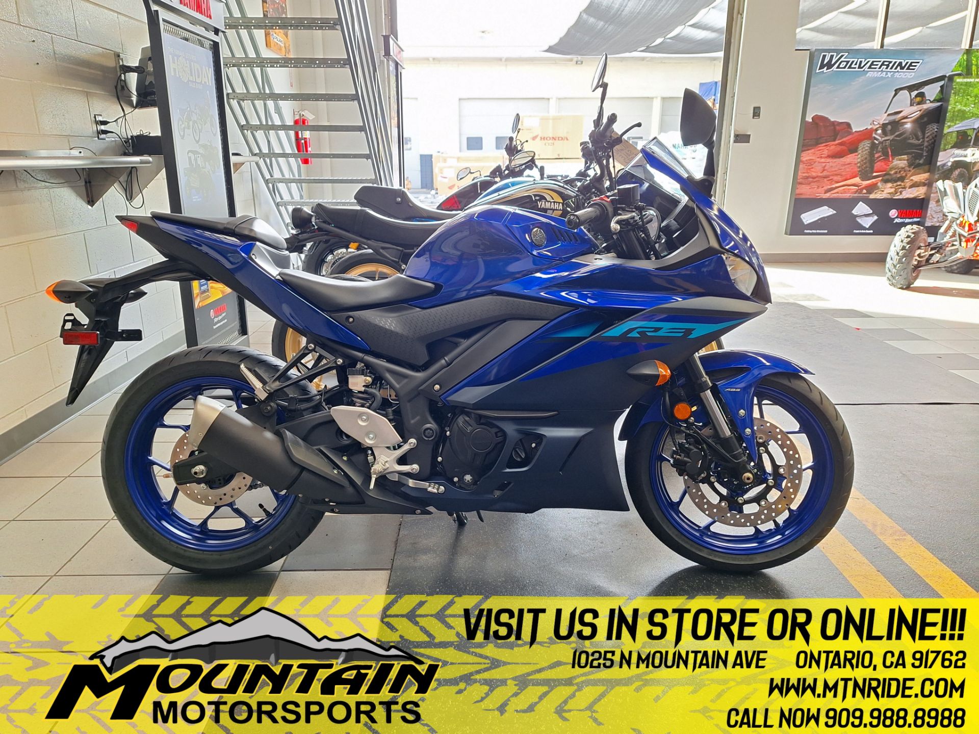 New 2025 Yamaha YZFR3 Motorcycles in Ontario CA YA24029 Team