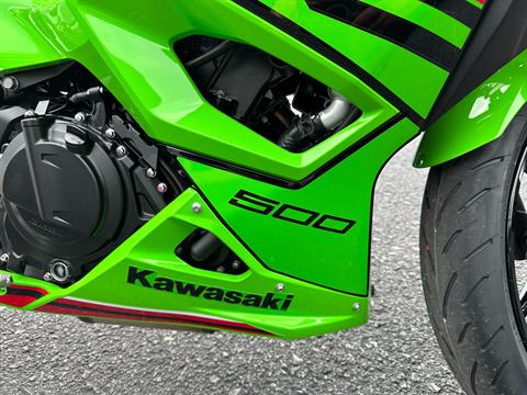 2024 Kawasaki Ninja 500 KRT Edition in Mechanicsburg, Pennsylvania - Photo 10
