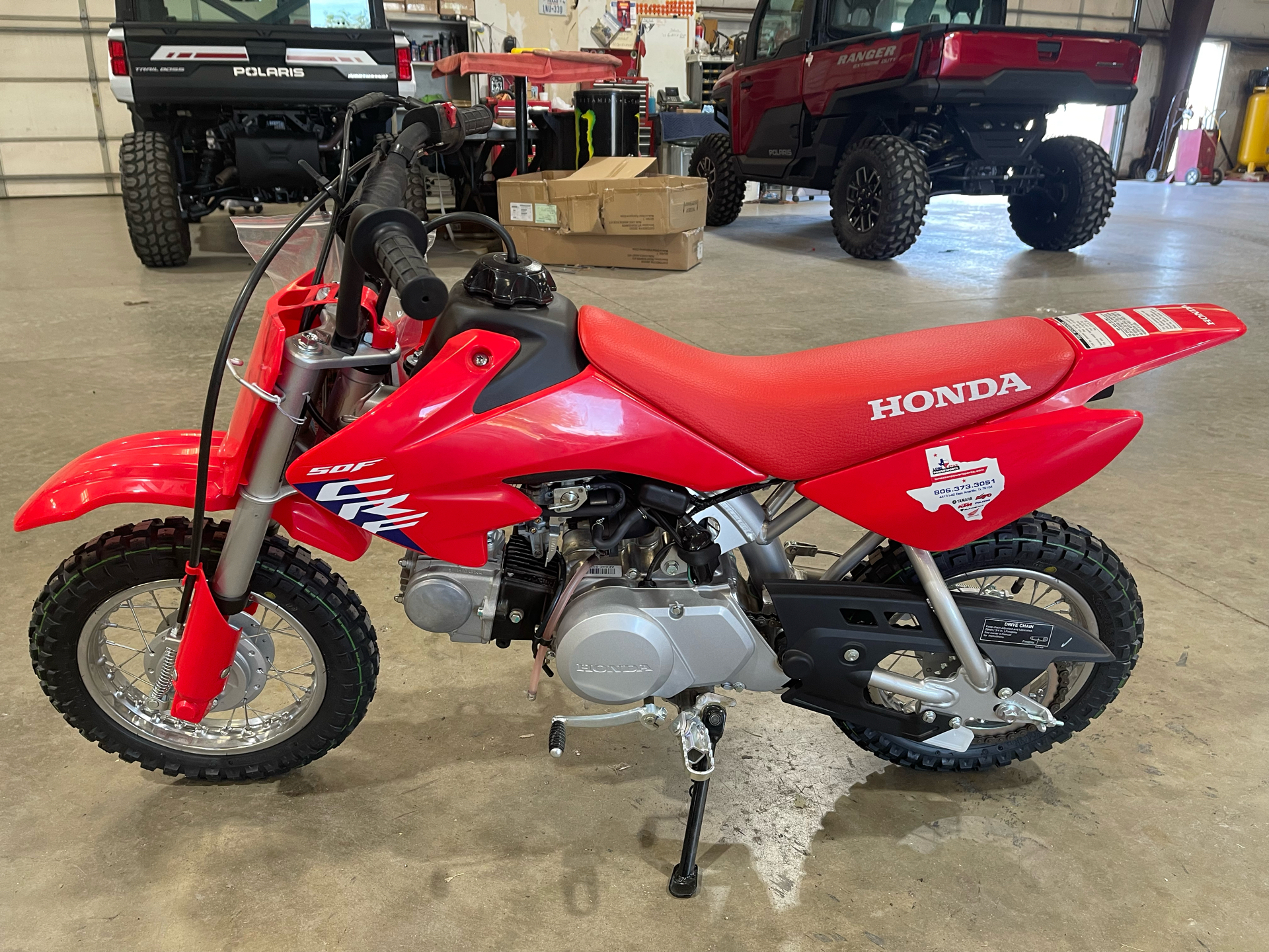 2025 Honda CRF50F in Amarillo, Texas - Photo 1