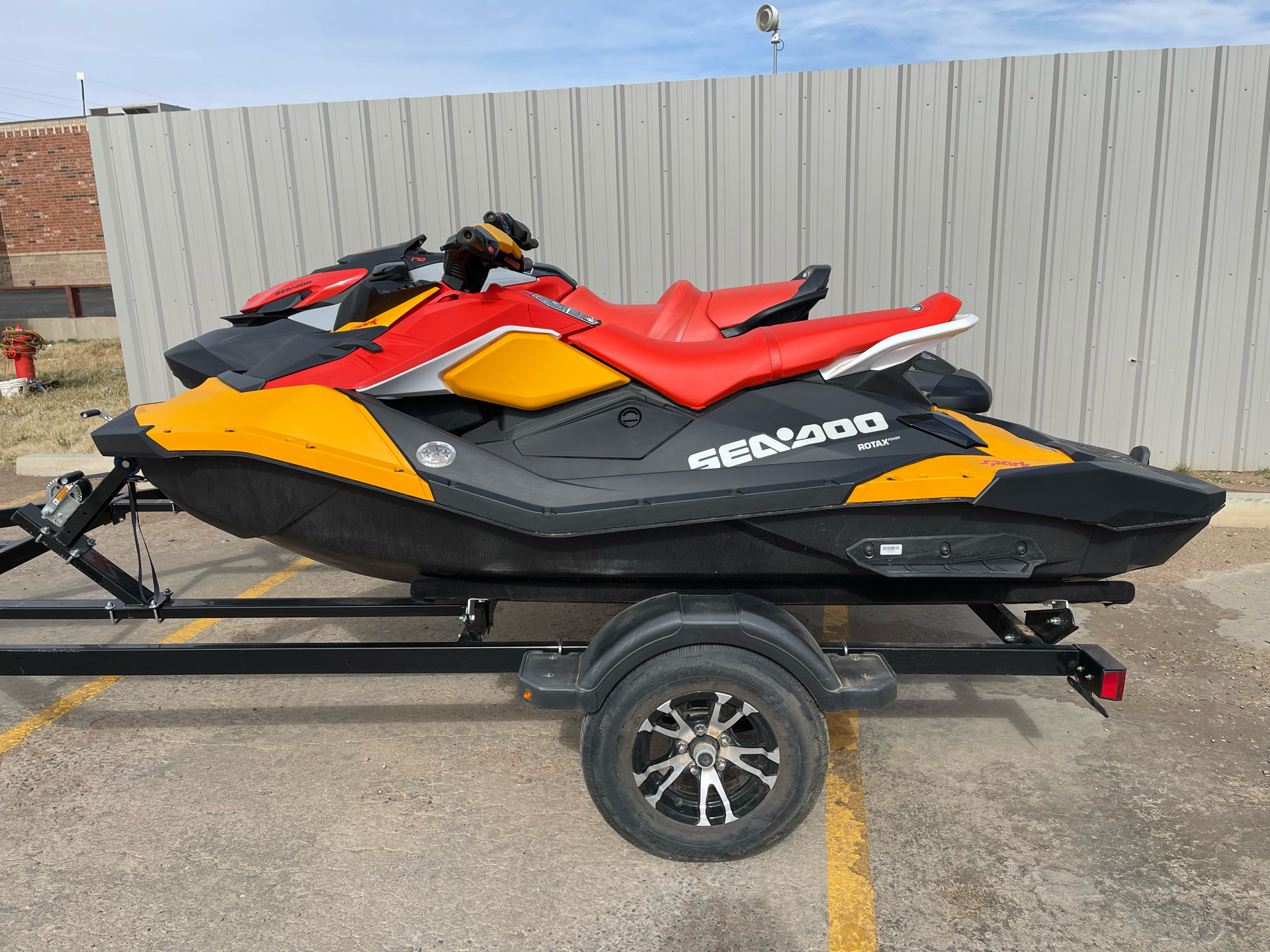 2022 Sea-Doo Spark 3up 90 hp iBR, Convenience Package + Sound System in Amarillo, Texas - Photo 1