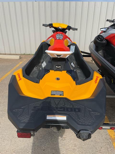2022 Sea-Doo Spark 3up 90 hp iBR, Convenience Package + Sound System in Amarillo, Texas - Photo 3