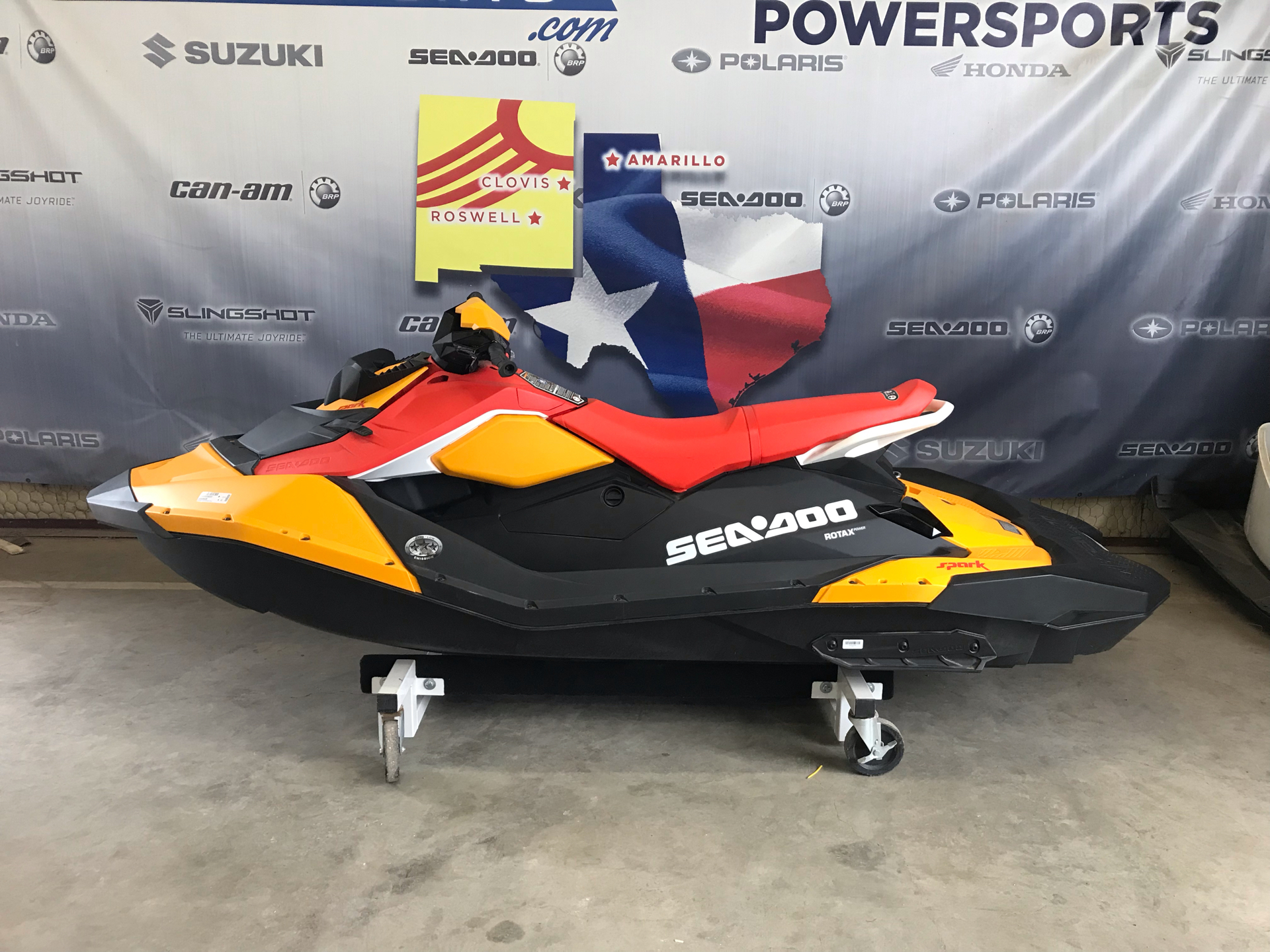 2022 Sea-Doo Spark 3up 90 hp iBR, Convenience Package + Sound System in Amarillo, Texas - Photo 7