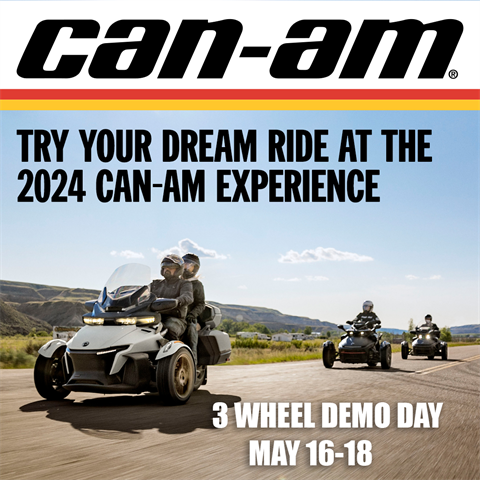 Canam 3 Wheel Demo