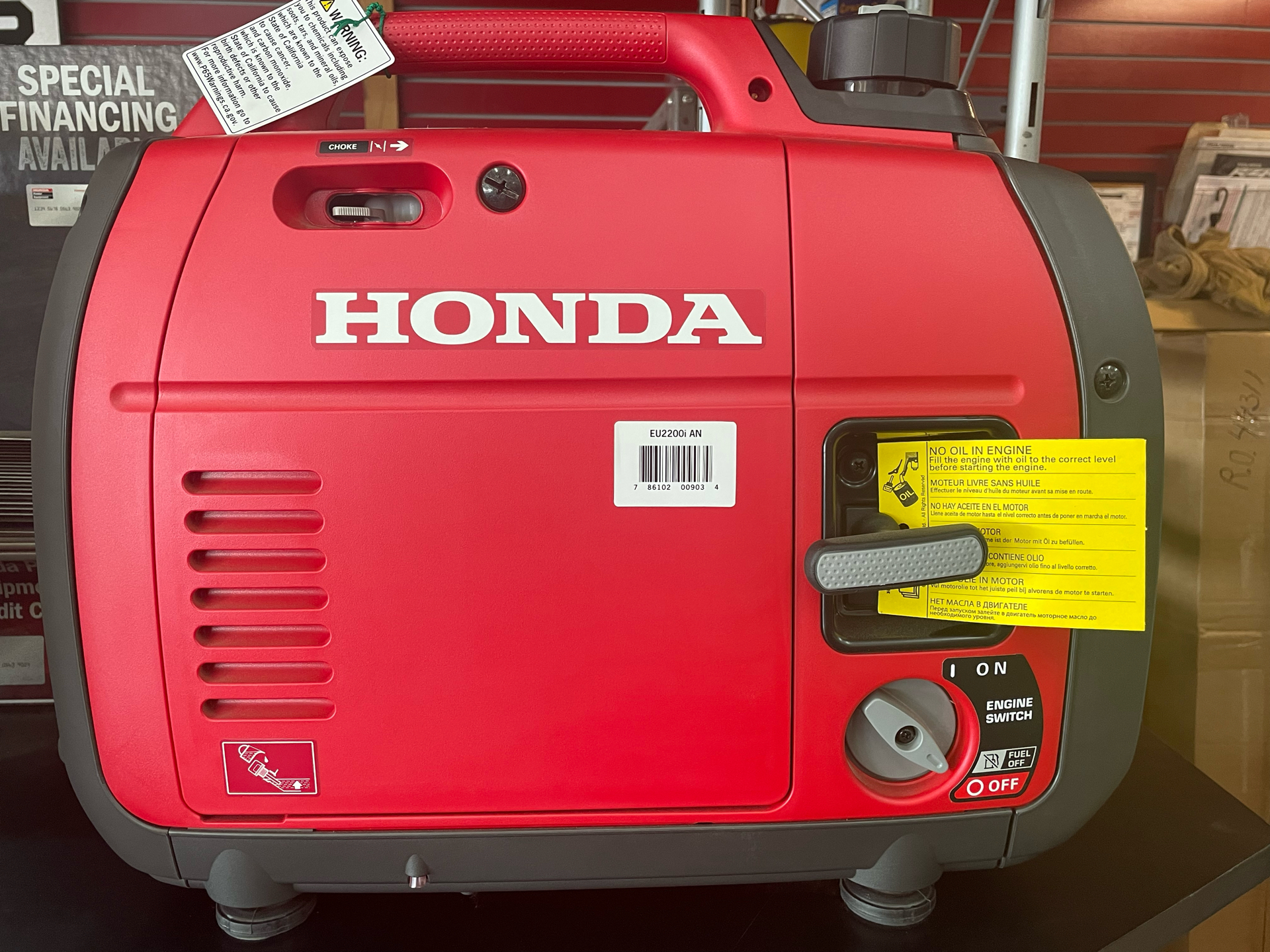 Honda Power Equipment EU2200i with CO-MINDER in Clovis, New Mexico - Photo 2