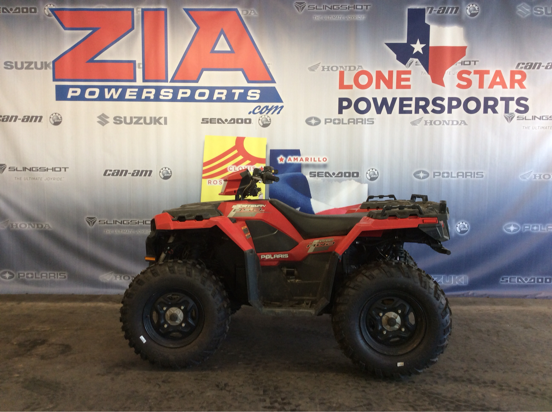 Used Polaris Sportsman 850 Fury Red Atvs In Clovis Nm Pc