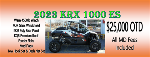 2023 Kawasaki Teryx KRX 1000 eS in Laurel, Maryland - Photo 1