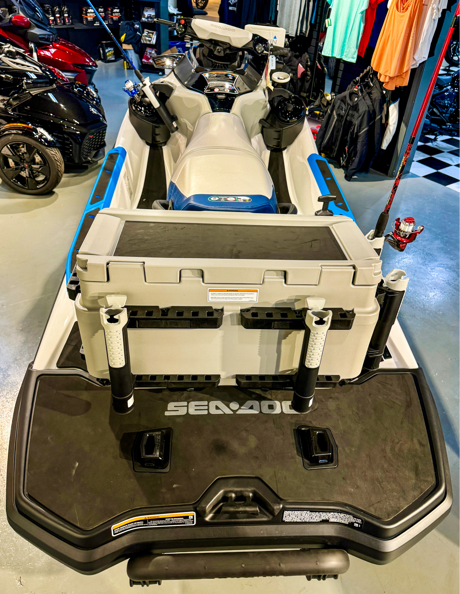 2023 Sea-Doo FishPro Sport 170 + iDF iBR Sound System in Enfield, Connecticut - Photo 9