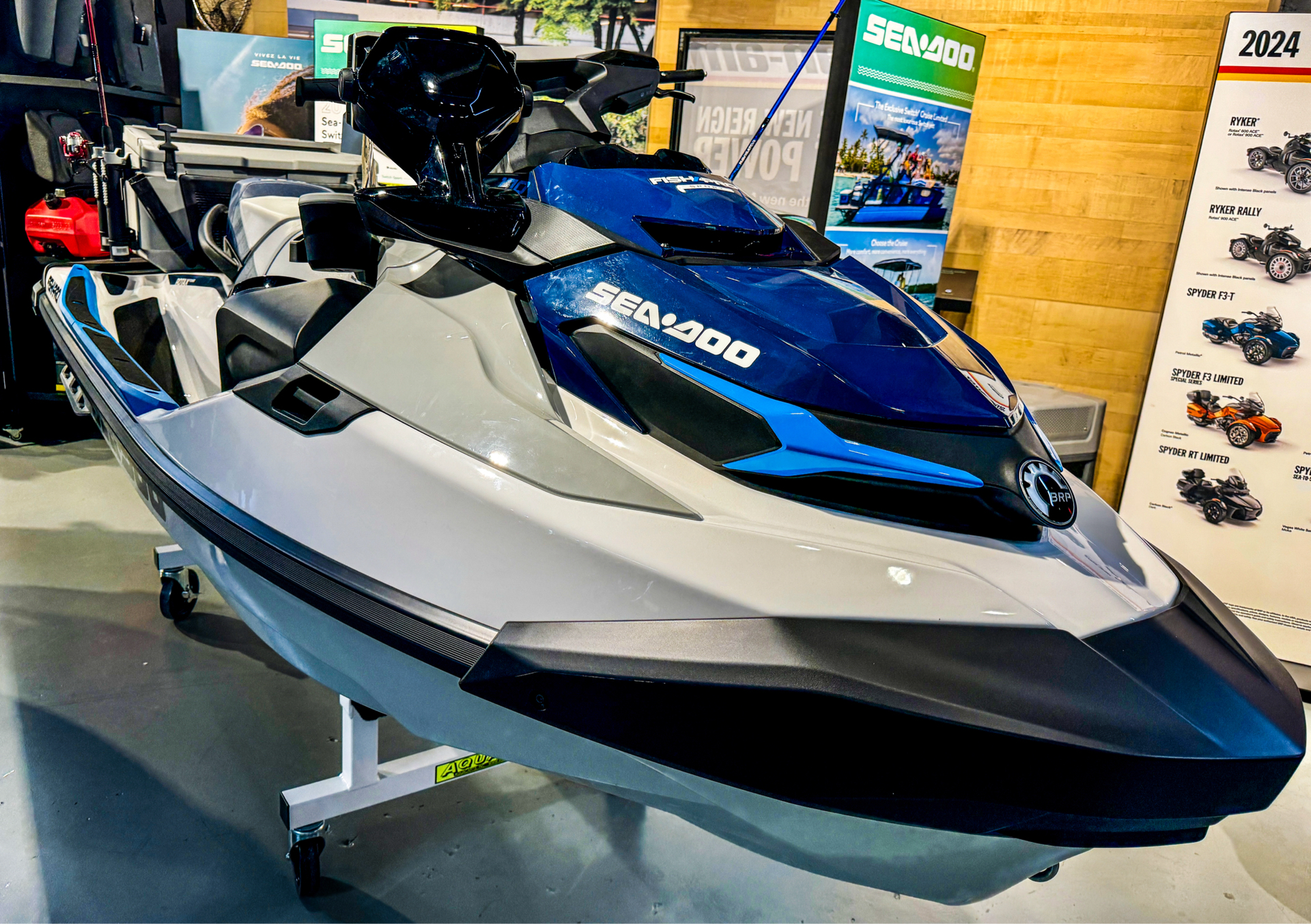 2023 Sea-Doo FishPro Sport 170 + iDF iBR Sound System in Enfield, Connecticut - Photo 19