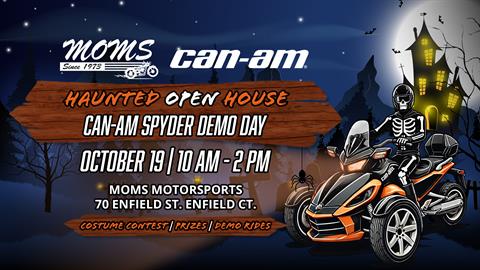 Haunted Open House & Can-Am Spyder Demo Day @ MOMS Motorsports