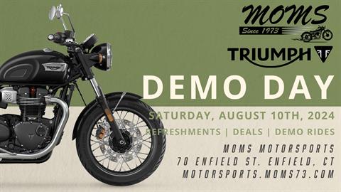 Triumph Demo Day @ MOMS Motorsports