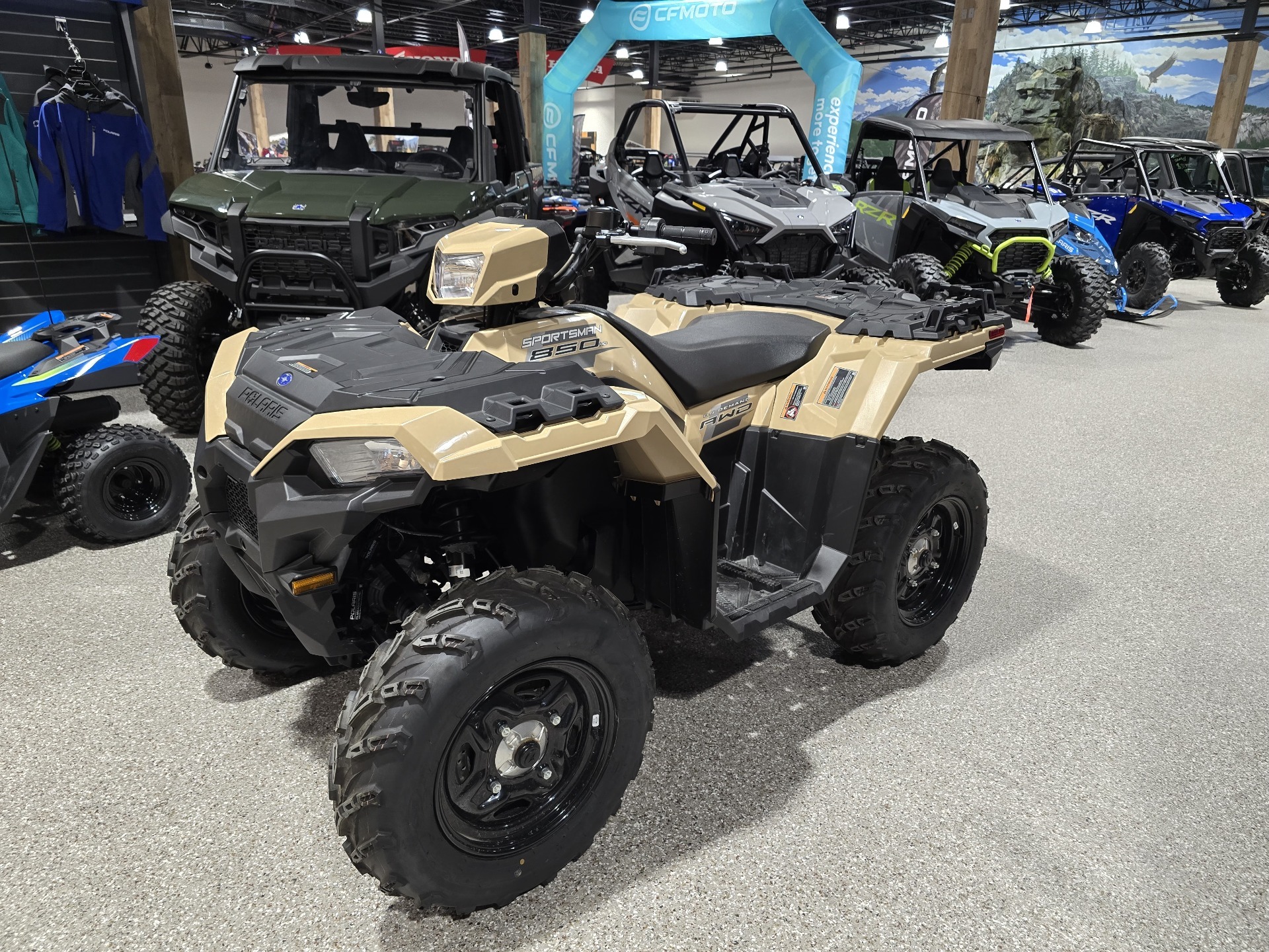 2024 Polaris Sportsman 850 in Gorham, New Hampshire - Photo 1