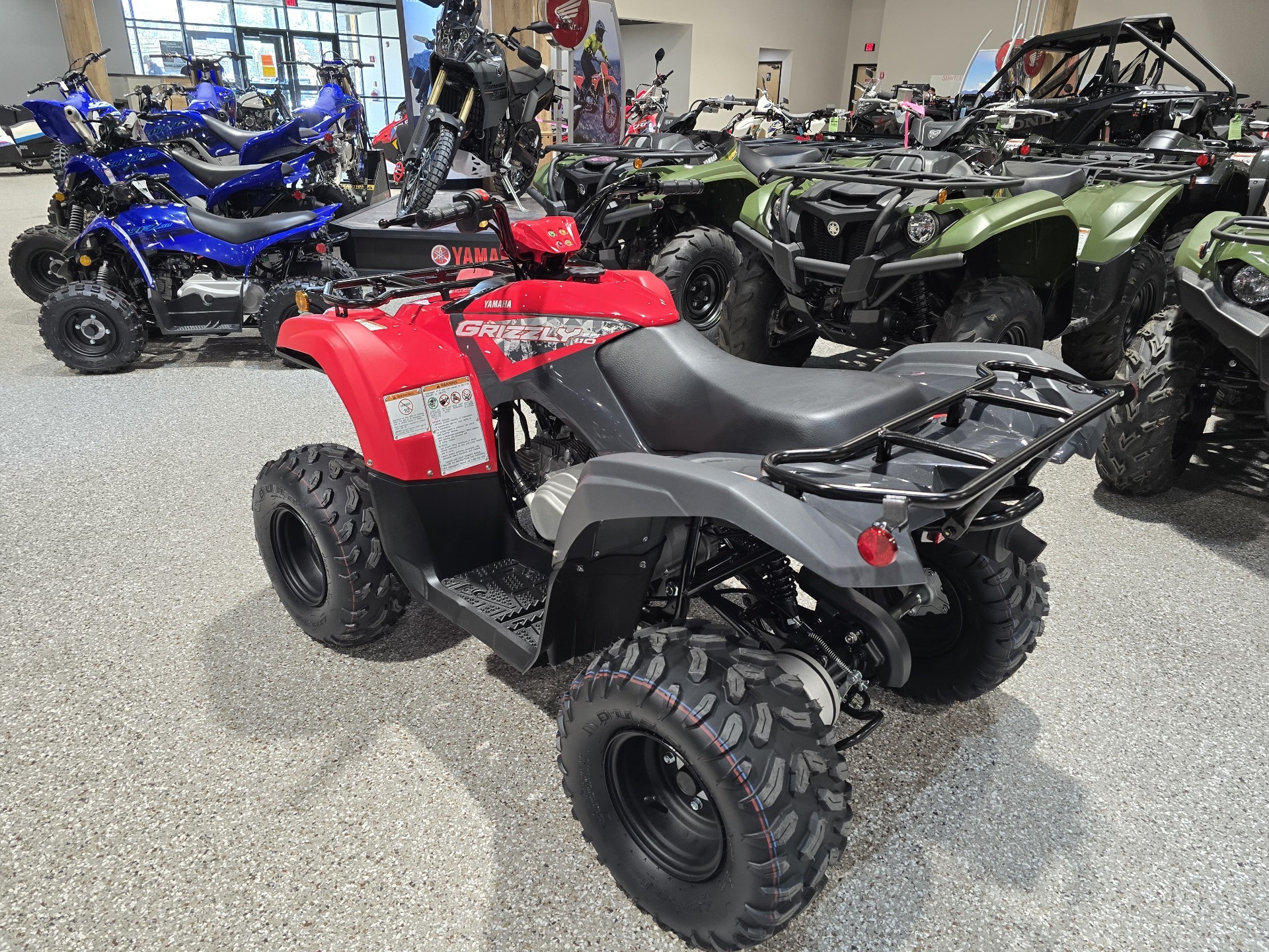 2025 Yamaha Grizzly 110 in Gorham, New Hampshire - Photo 7