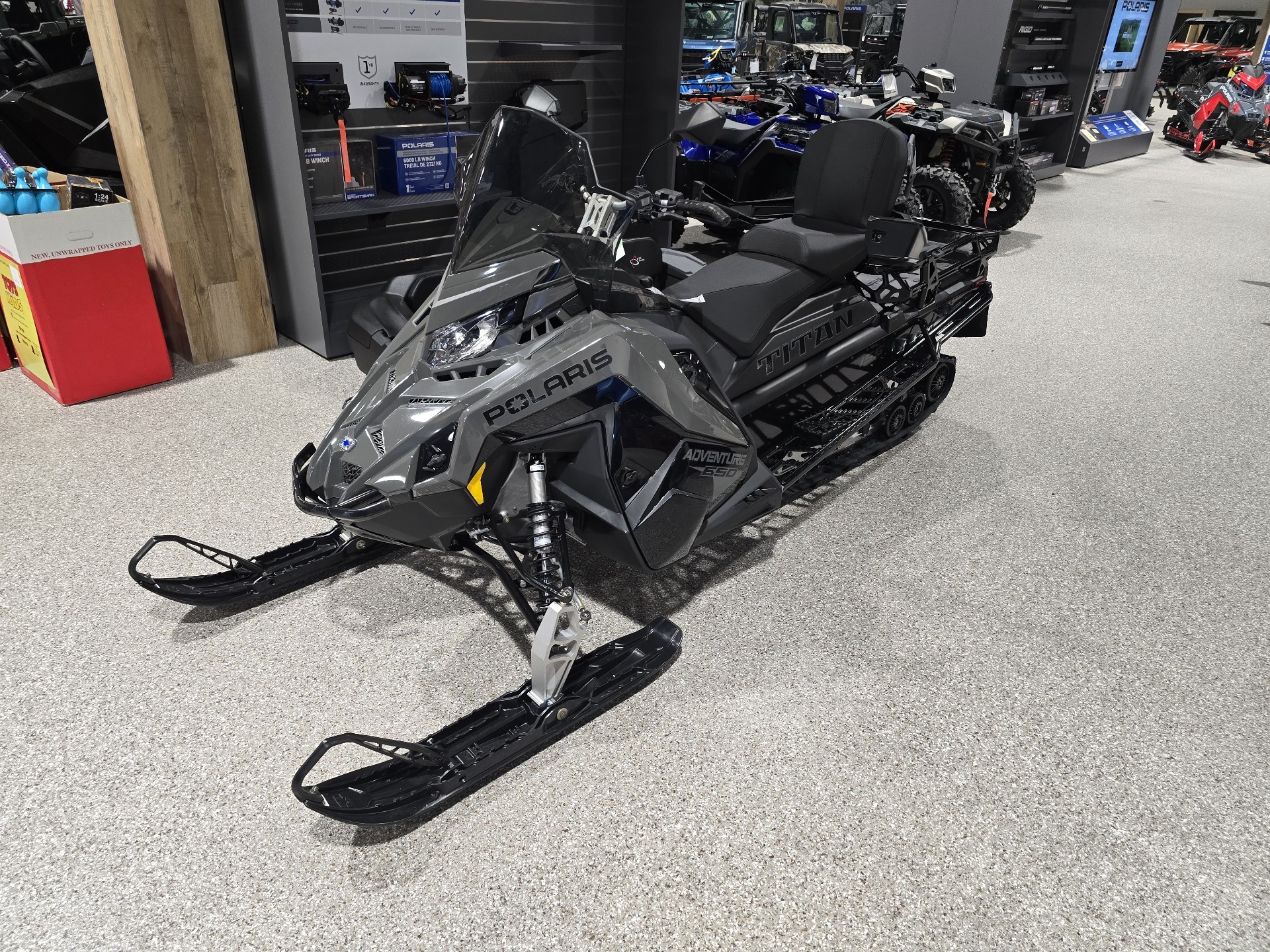 2025 Polaris 650 TITAN Adventure 155 1.8 in. ES in Gorham, New Hampshire - Photo 1