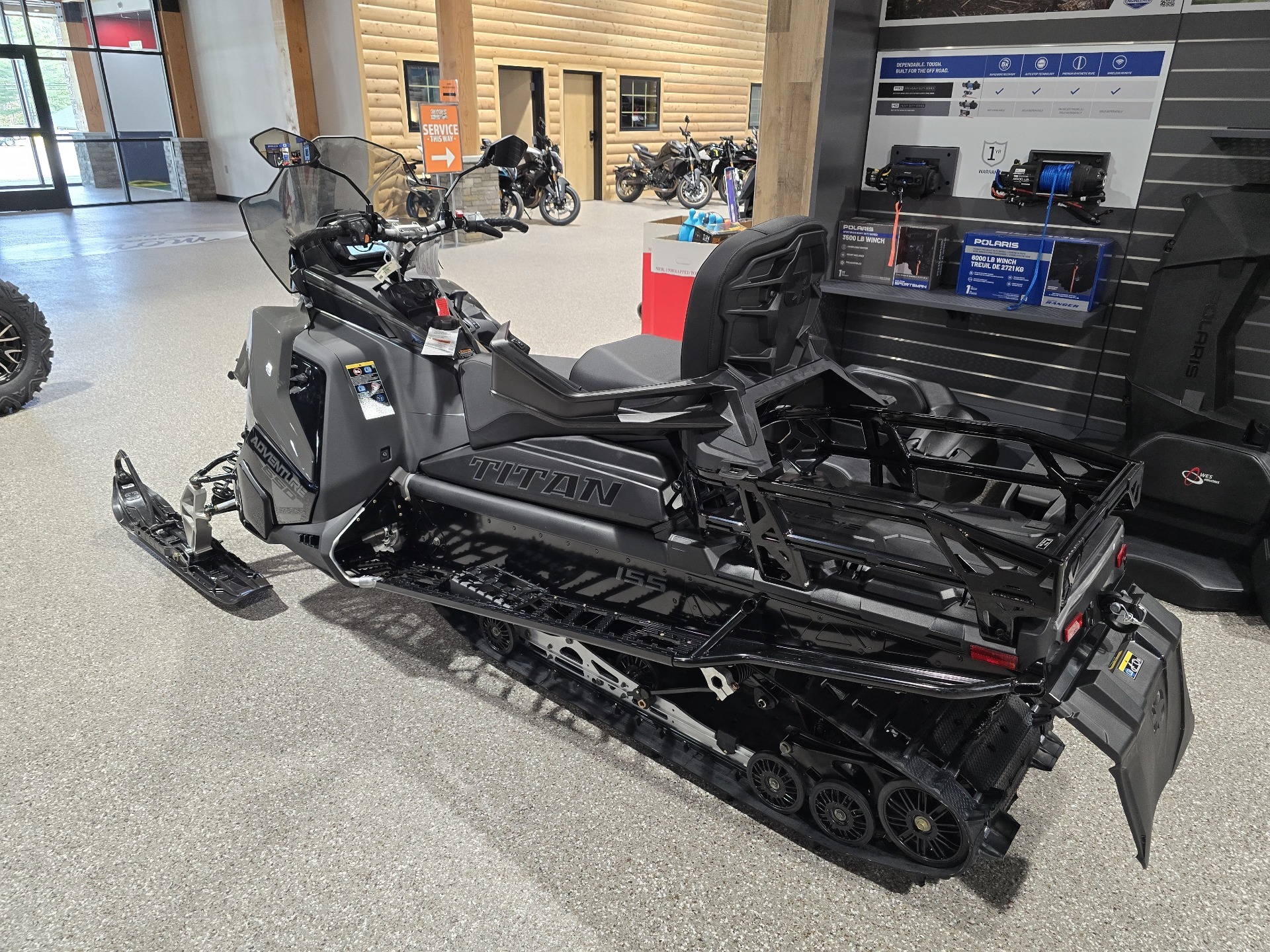 2025 Polaris 650 TITAN Adventure 155 1.8 in. ES in Gorham, New Hampshire - Photo 7