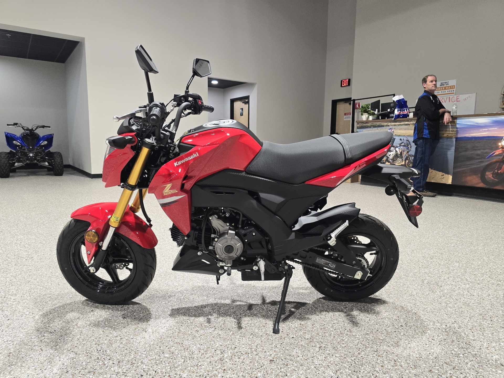 2023 Kawasaki Z125 Pro in Gorham, New Hampshire - Photo 1