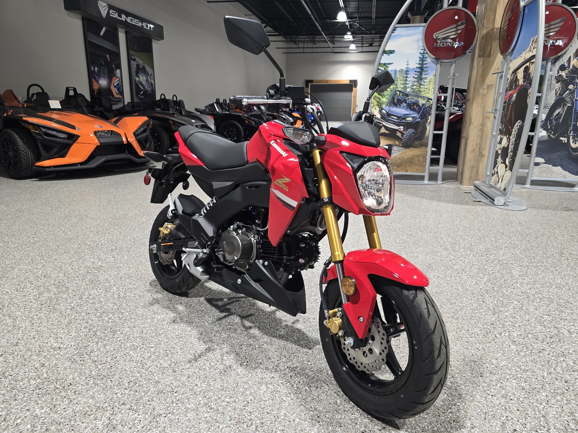 2023 Kawasaki Z125 Pro in Gorham, New Hampshire - Photo 4