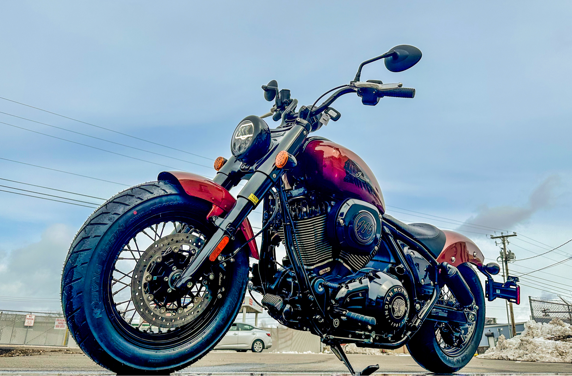 2024 Indian Motorcycle Chief Bobber Dark Horse® Icon in Manchester, New Hampshire - Photo 1