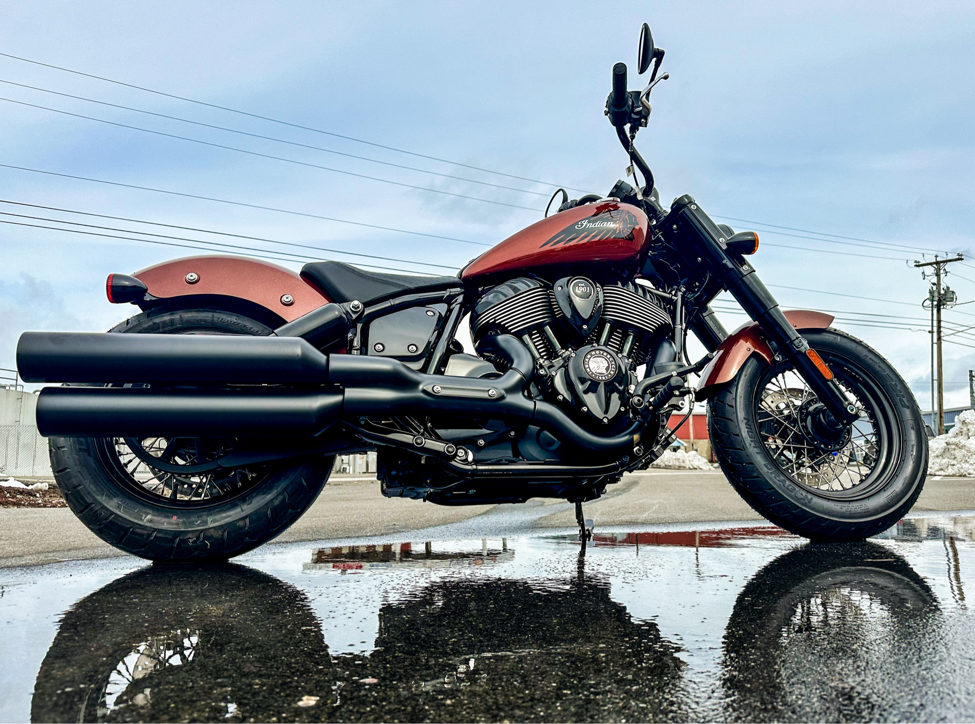 2024 Indian Motorcycle Chief Bobber Dark Horse® Icon in Manchester, New Hampshire - Photo 30