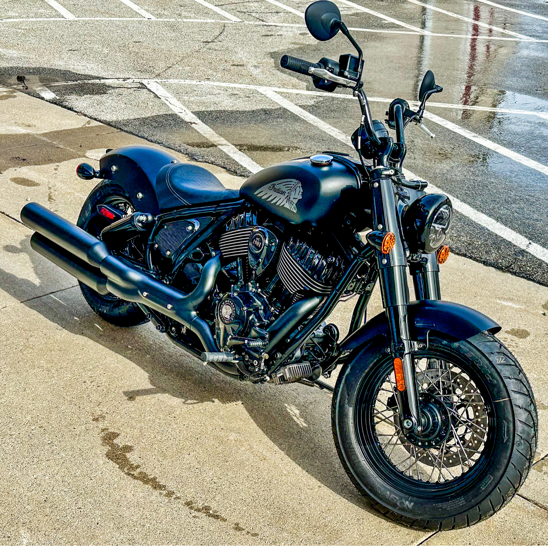 2023 Indian Motorcycle Chief Bobber Dark Horse® in Manchester, New Hampshire - Photo 1