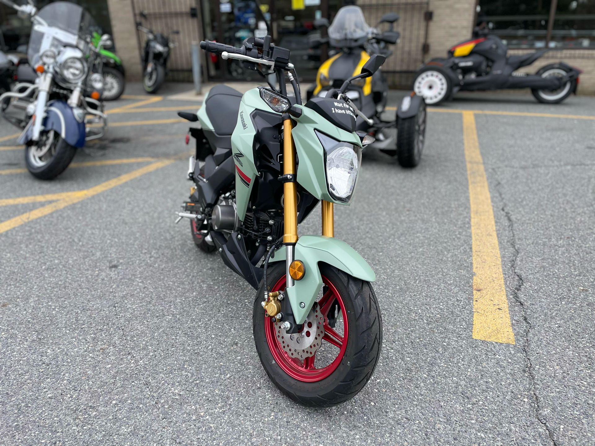 2023 Kawasaki Z125 Pro in North Chelmsford, Massachusetts - Photo 3