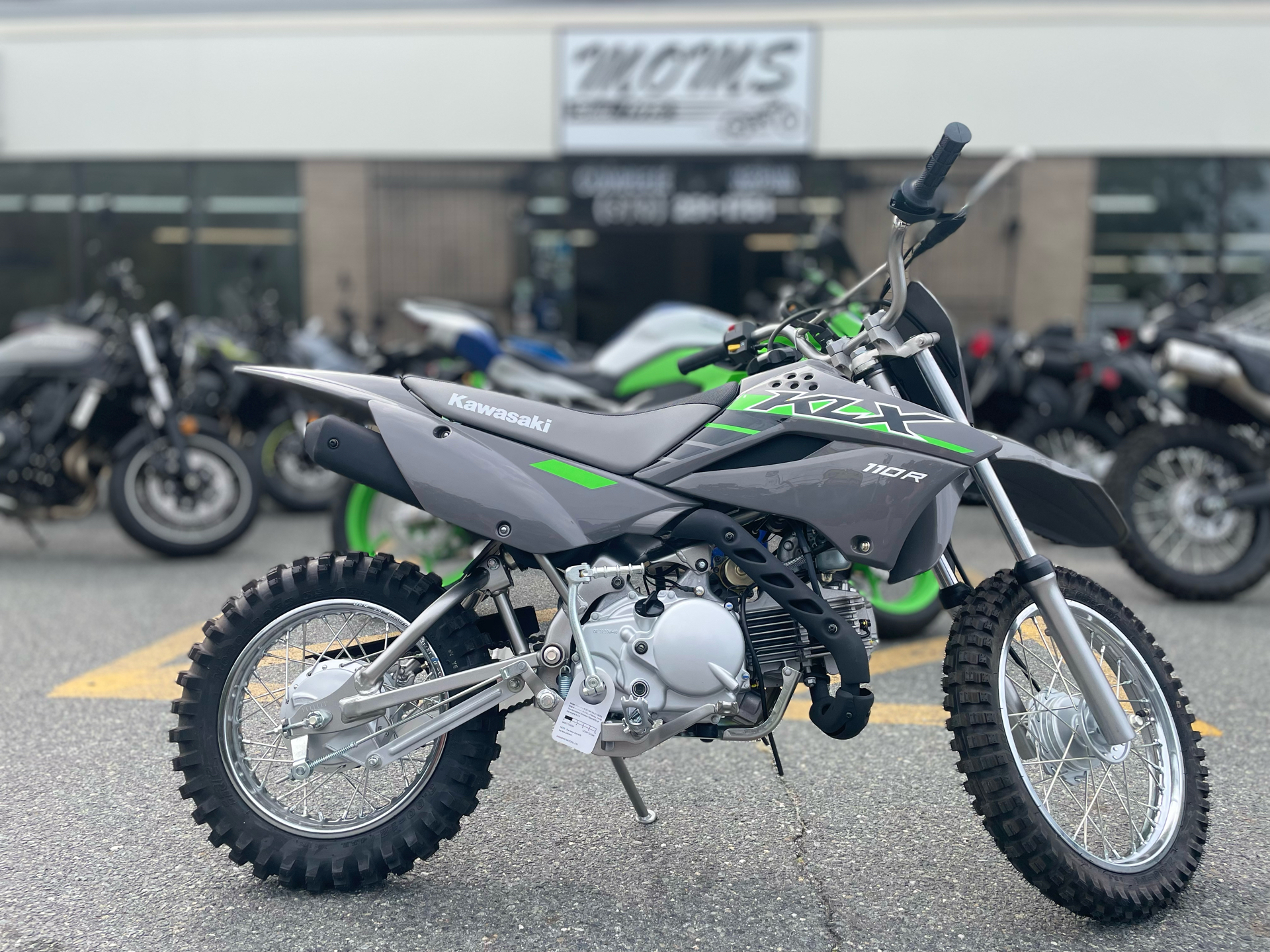 2025 Kawasaki KLX 110R in North Chelmsford, Massachusetts - Photo 1