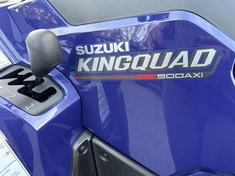 2023 Suzuki KingQuad 500AXi Power Steering in North Chelmsford, Massachusetts - Photo 8